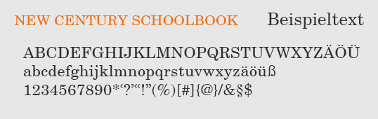 New Century Schoolbook